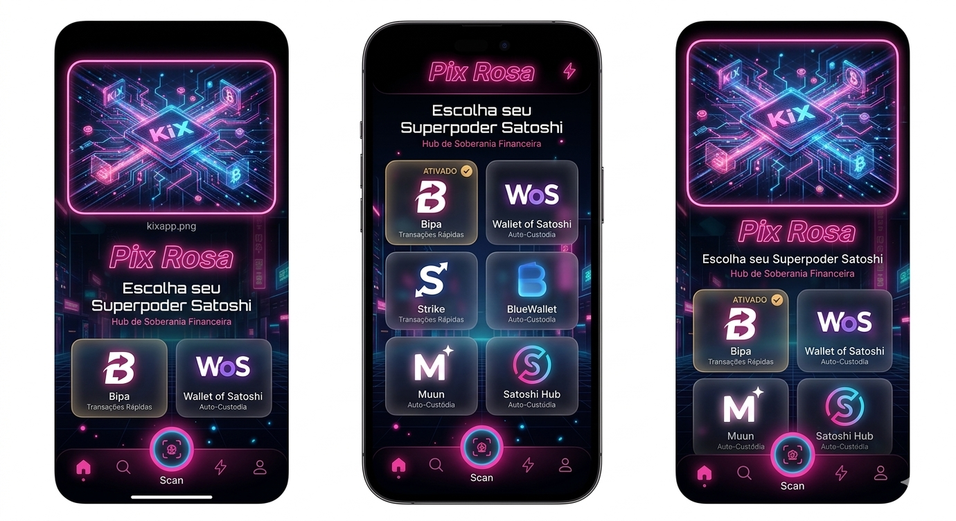KIX App Interface Showcase